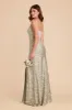 Mai Matte Satin Dress - Moss Green Dreamy Floral sold by Birdy Grey