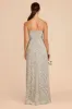 Lydia Matte Satin Dress - Moss Green Dreamy Floral sold by Birdy Grey