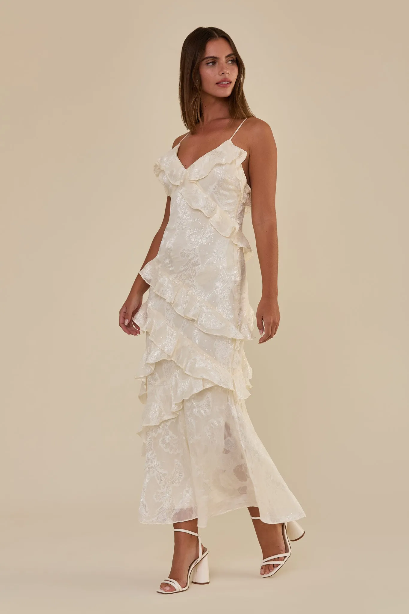 Emerson Dress - Ivory sold by Birdy Grey product image thumbnail 5