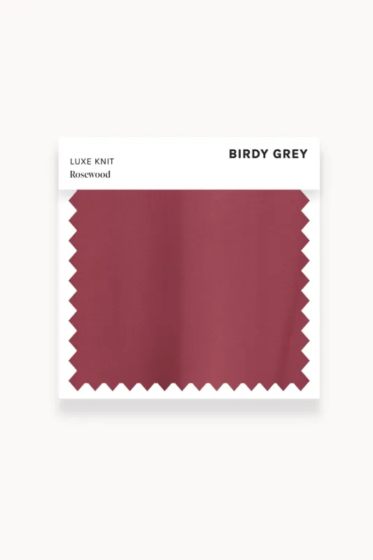 Swatch - Luxe Knit in Rosewood sold by Birdy Grey
