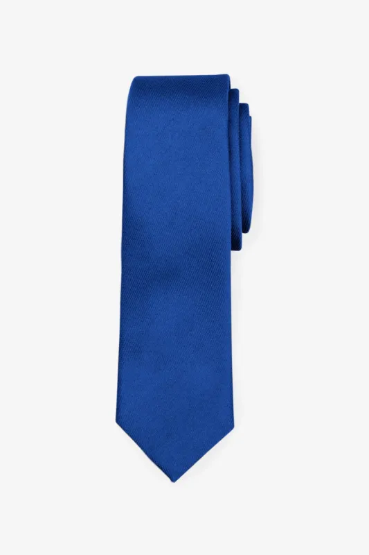 Simon Necktie - Cobalt Blue sold by Birdy Grey