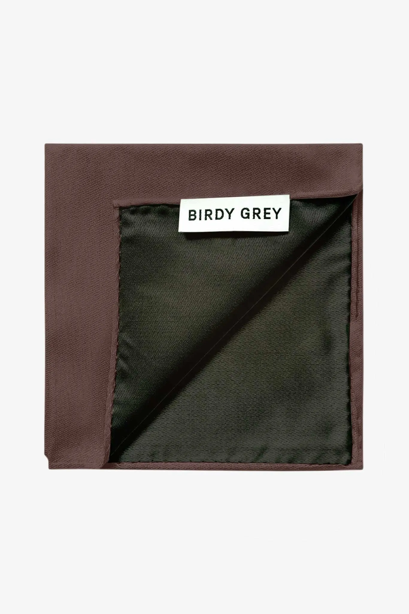 Didi Pocket Square - Espresso sold by Birdy Grey product image thumbnail 2