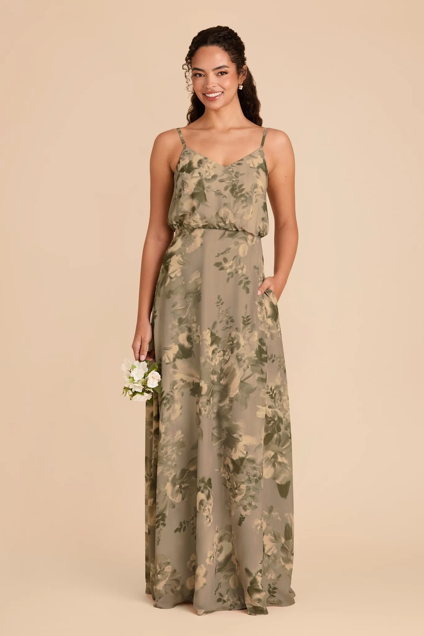 Gwennie Dress - Doe Painted Botanics sold by Birdy Grey product image thumbnail 2