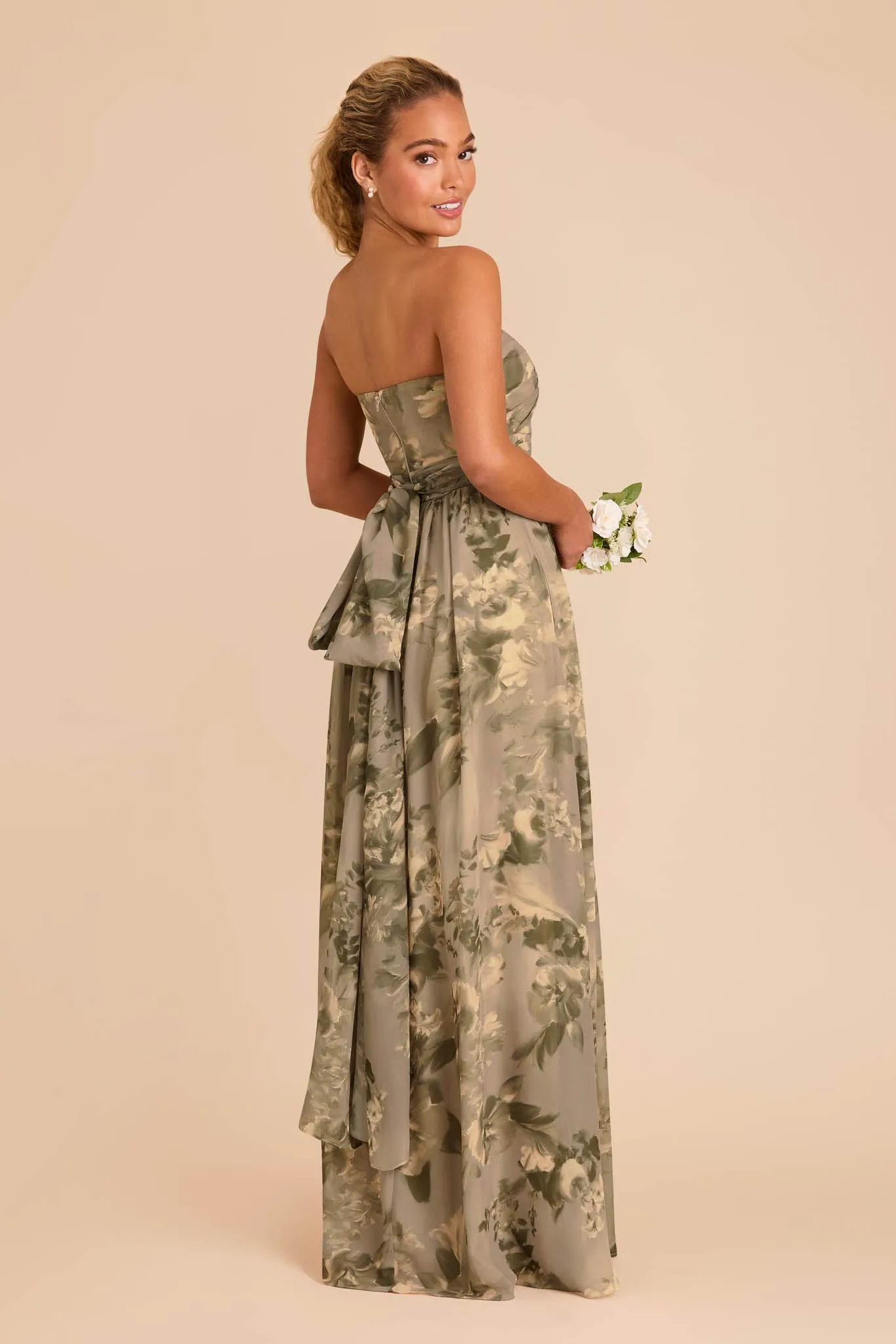 Grace Convertible Dress - Doe Painted Botanics sold by Birdy Grey product image thumbnail 5