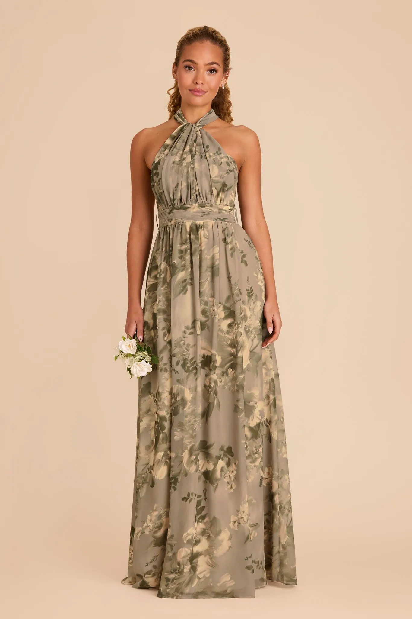 Grace Convertible Dress - Doe Painted Botanics sold by Birdy Grey product image thumbnail 2