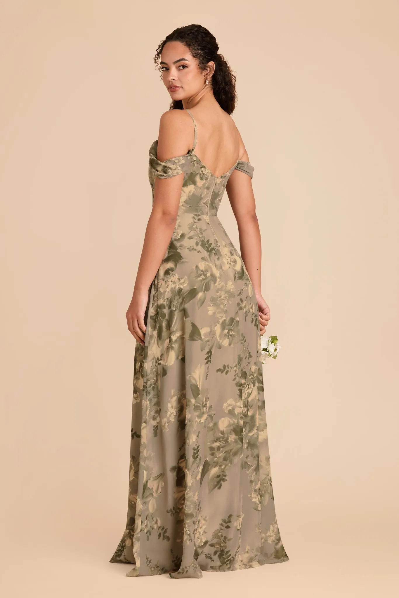 Devin Convertible Dress - Doe Painted Botanics sold by Birdy Grey product image thumbnail 5