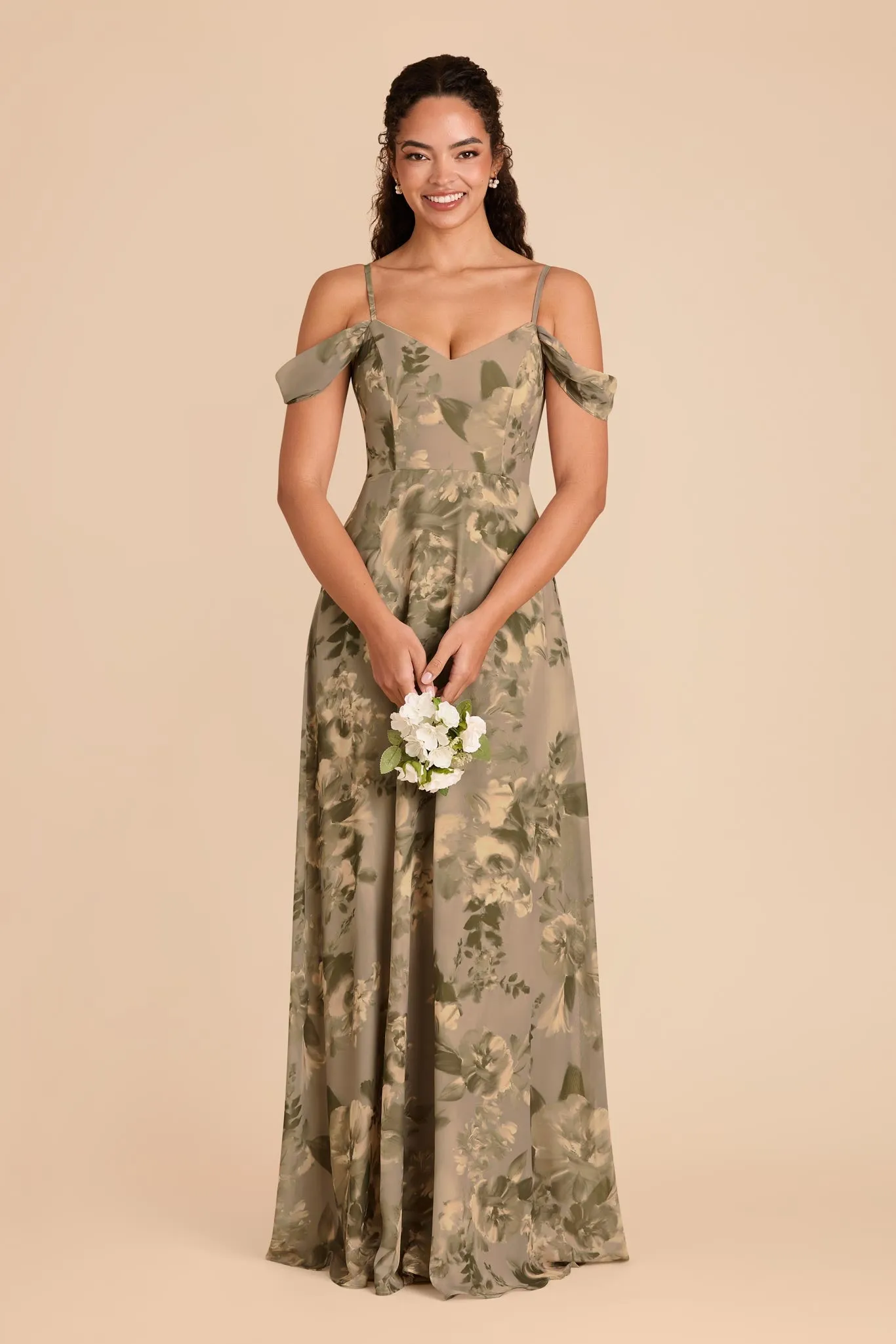 Devin Convertible Dress - Doe Painted Botanics sold by Birdy Grey product image thumbnail 3