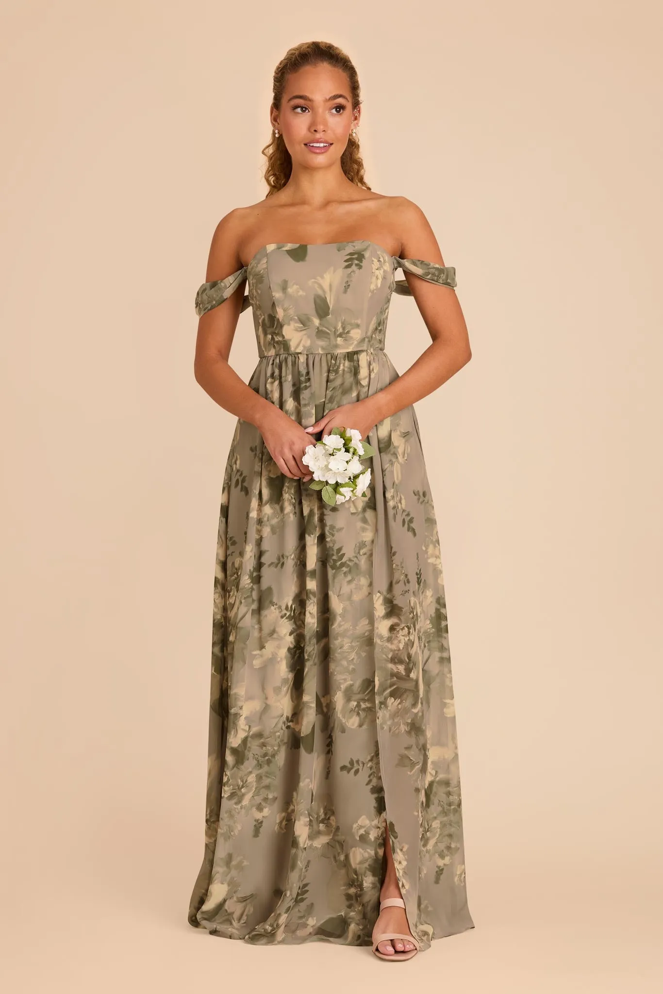 August Convertible Dress - Doe Painted Botanics sold by Birdy Grey product image thumbnail 3