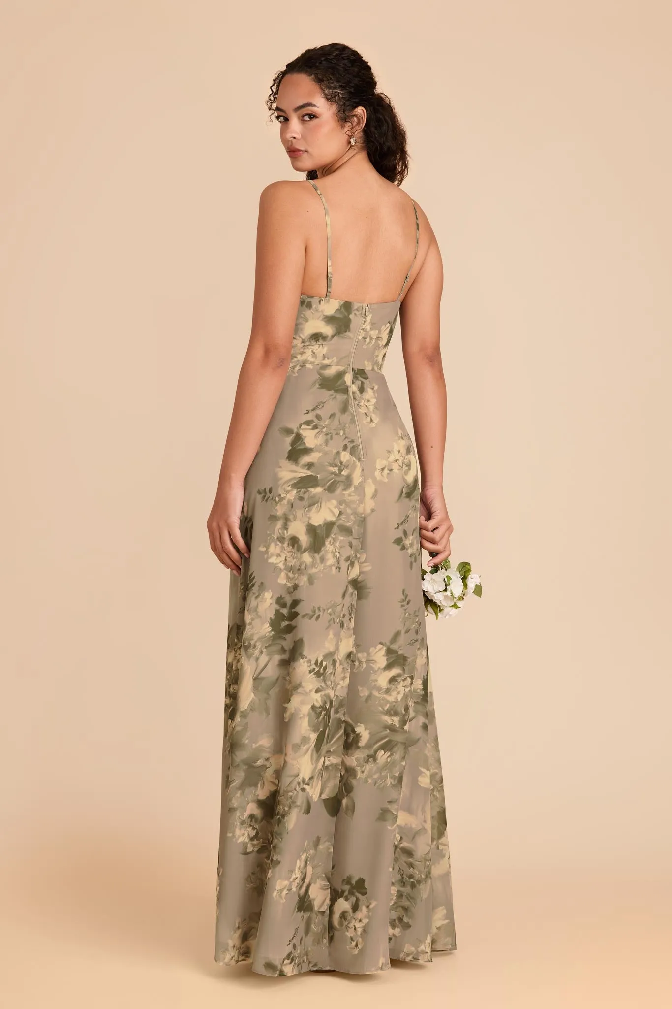 Amy Chiffon Dress - Doe Painted Botanics sold by Birdy Grey product image thumbnail 3