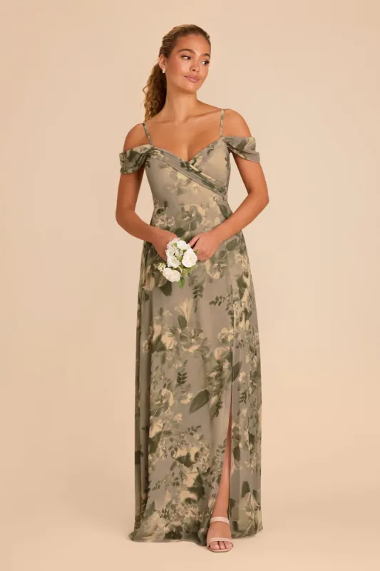 Spence Convertible Dress - Doe Painted Botanics sold by Birdy Grey