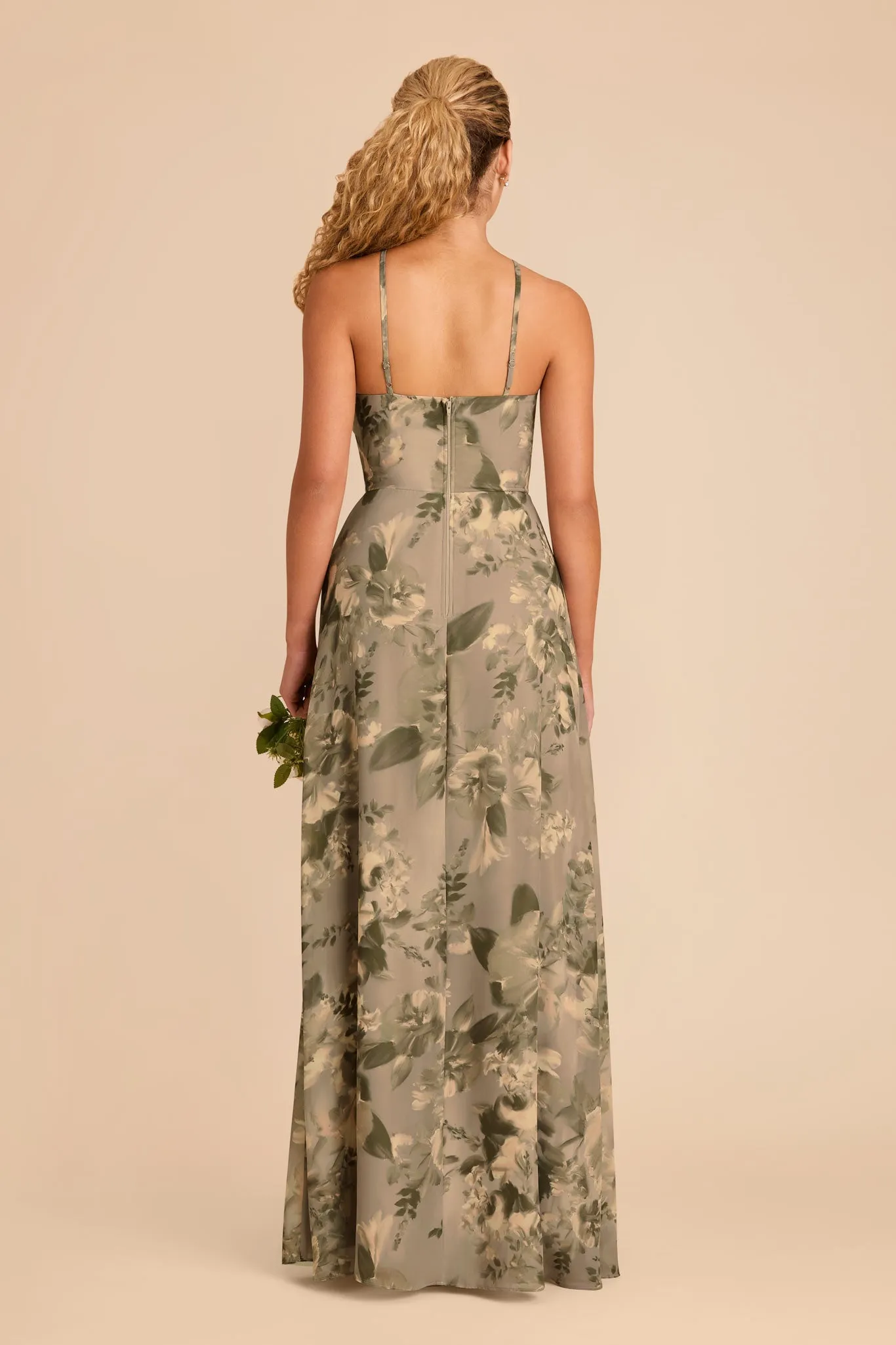 Juliet Chiffon Dress - Doe Painted Botanics sold by Birdy Grey product image thumbnail 5