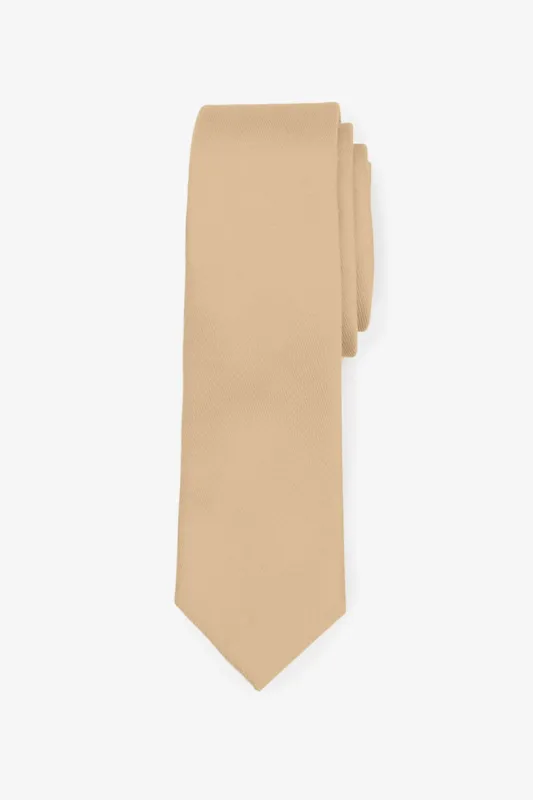 Simon Necktie - Yellow Gold made by Birdy Grey