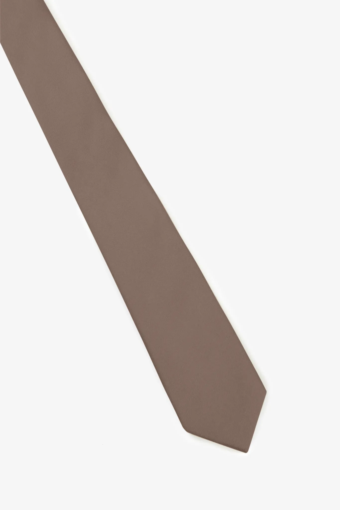 Simon Necktie - Mocha sold by Birdy Grey product image thumbnail 2