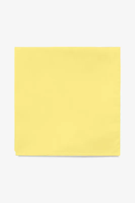 Didi Pocket Square - Sunflower Yellow sold by Birdy Grey