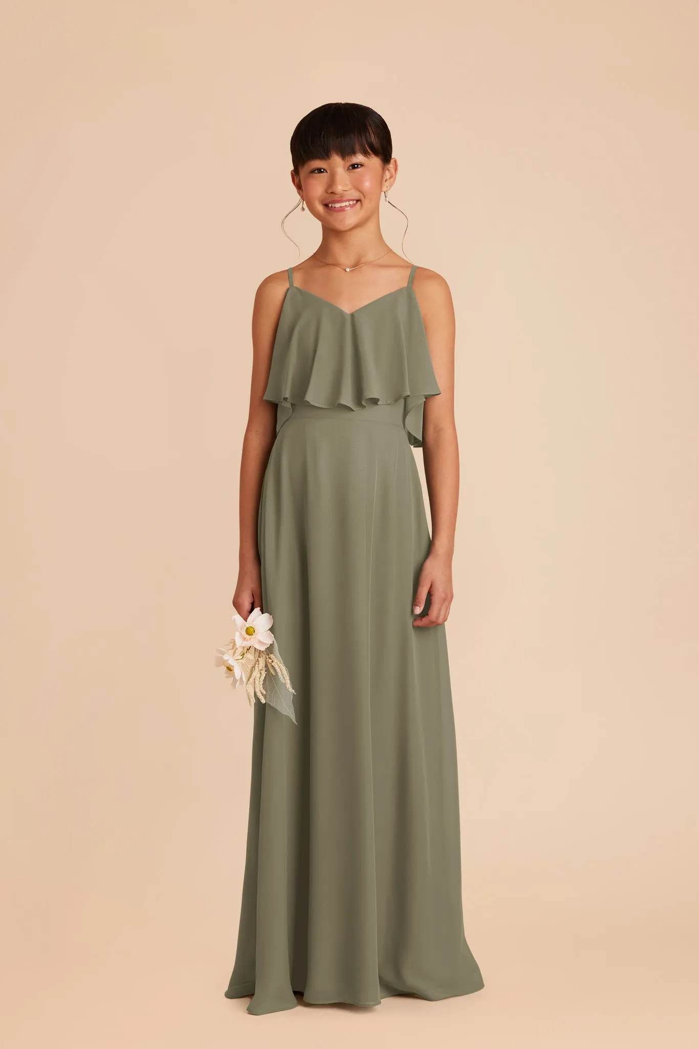 Janie Convertible Junior Dress - Thyme sold by Birdy Grey