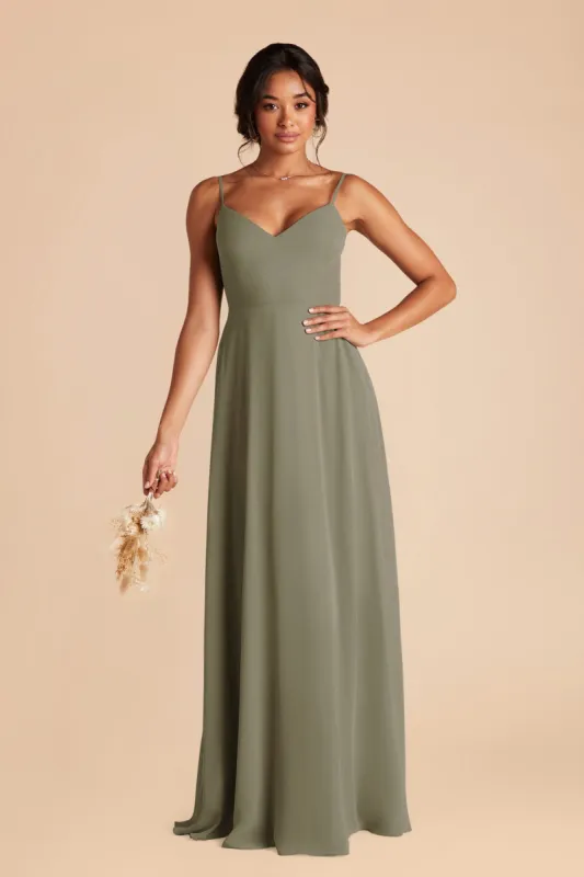 Devin Convertible Dress - Thyme sold by Birdy Grey