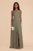 Alex Convertible Dress Chiffon - Thyme sold by Birdy Grey