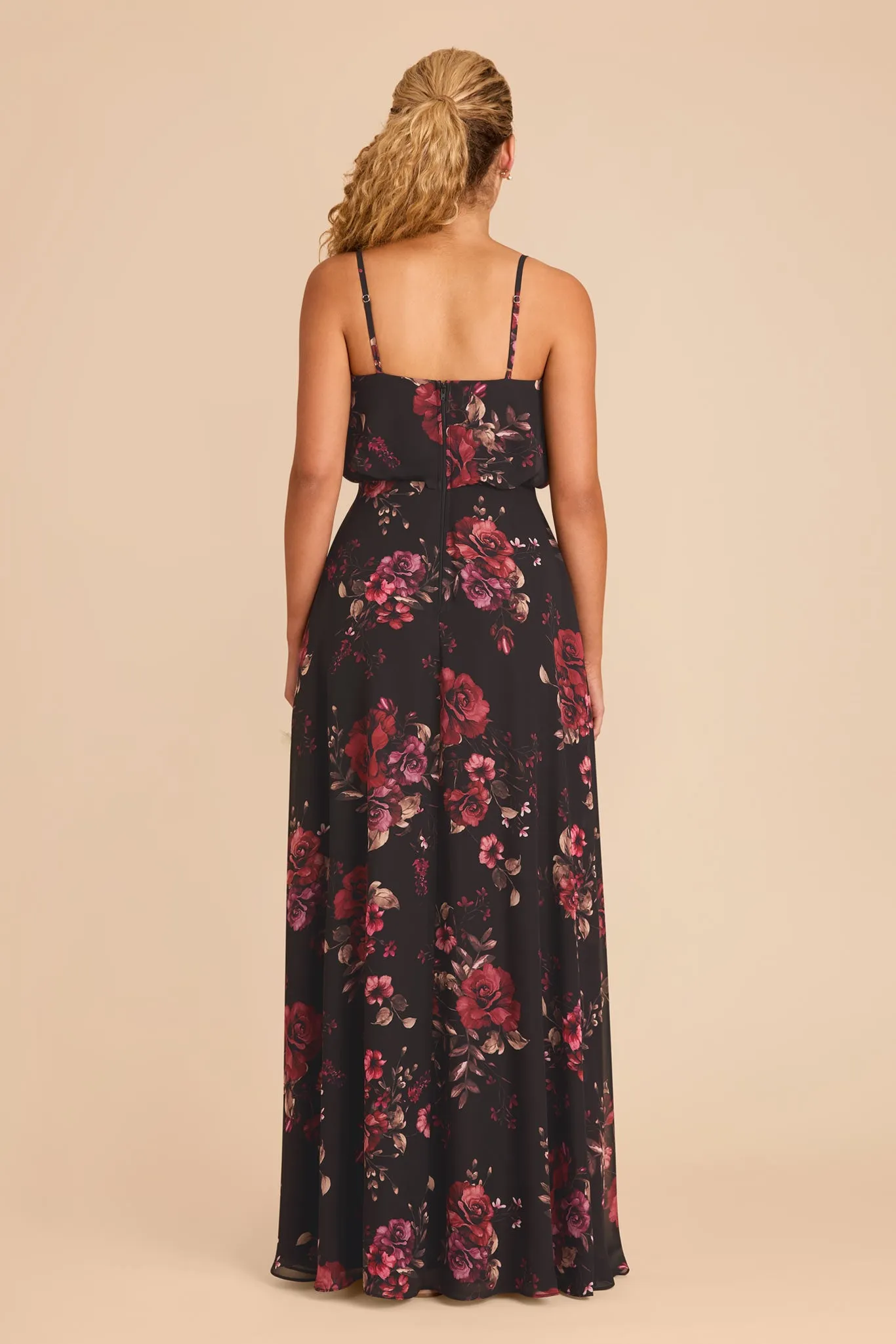Gwennie Dress - Black Fleurs D'Amour sold by Birdy Grey product image thumbnail 5