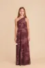 Kiara Junior Chiffon Dress - Sangria Whimsical Blooms sold by Birdy Grey