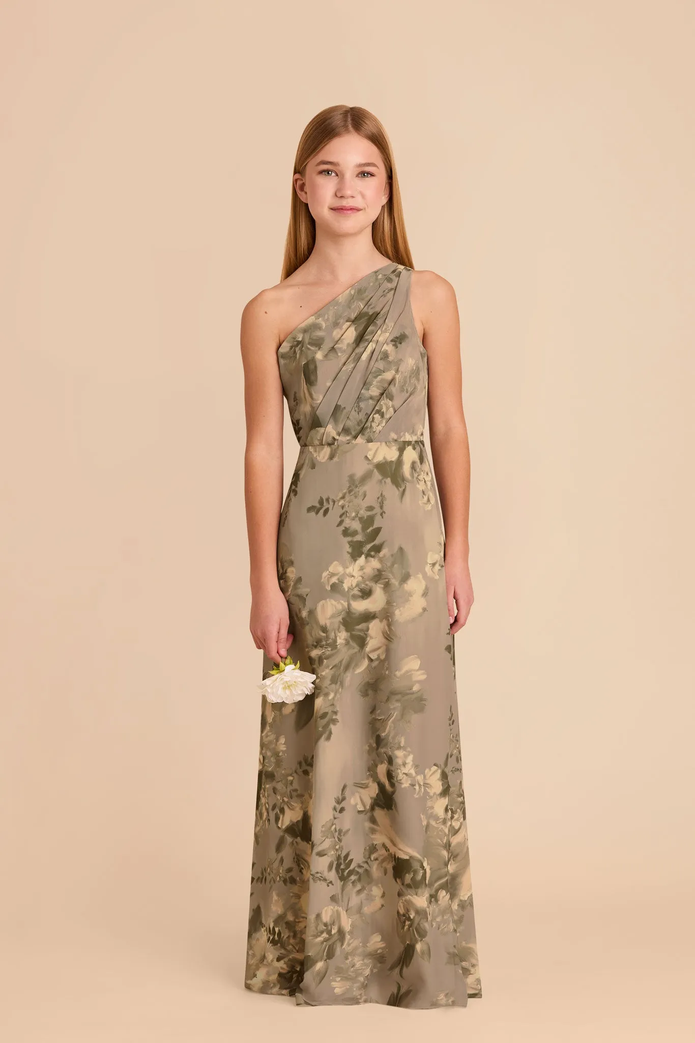 Kiara Junior Chiffon Dress - Doe Painted Botanics sold by Birdy Grey product image thumbnail 2