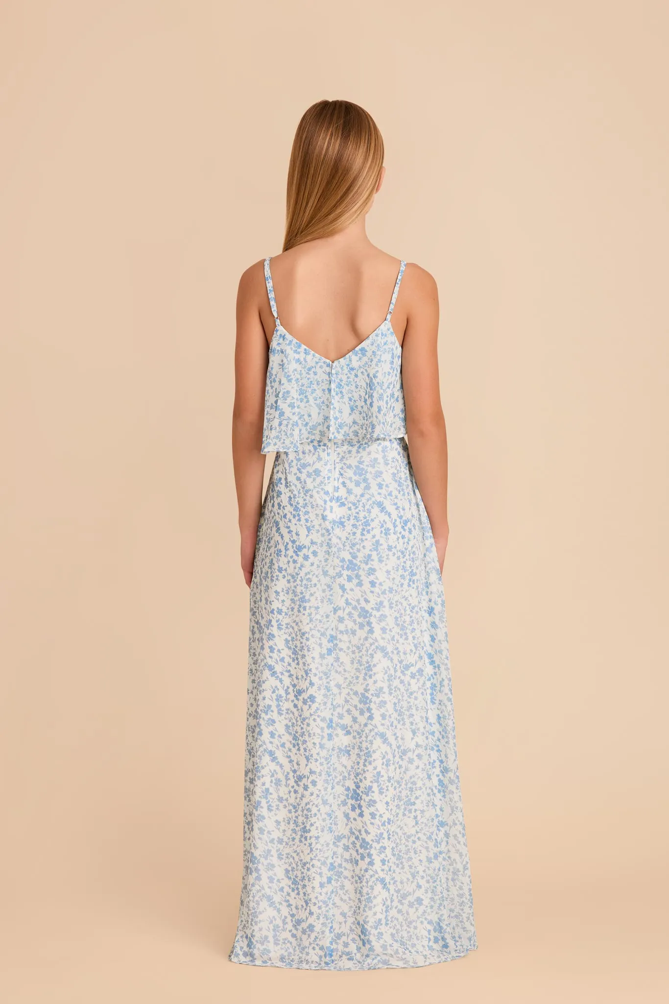 Janie Convertible Junior Dress - Blue Dreamy Ditsy sold by Birdy Grey product image thumbnail 4