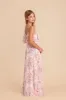 Janie Convertible Junior Dress - Pink Falling Petals sold by Birdy Grey