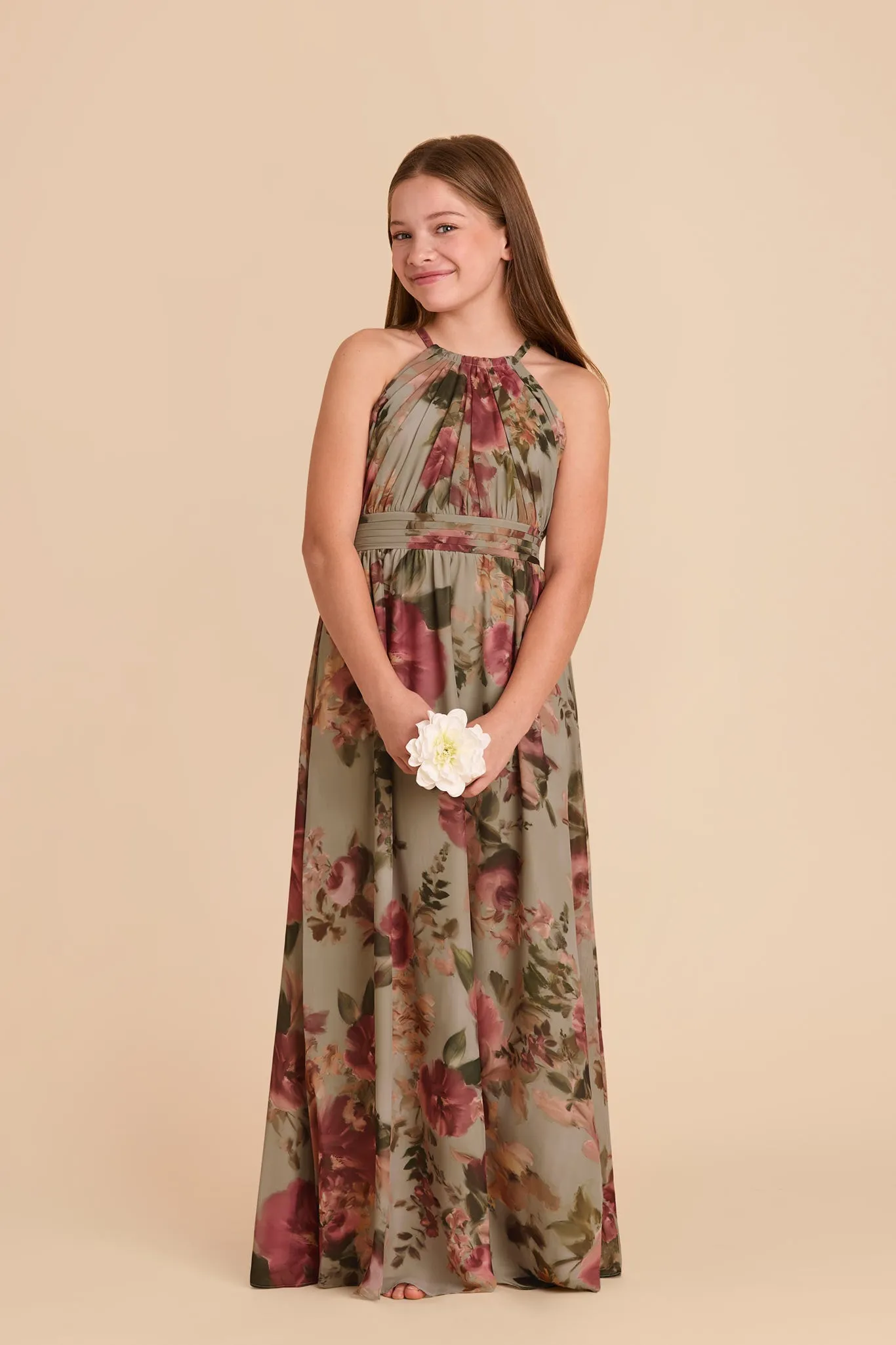 Swatch - Chiffon in Silver Sage Painted Botanics sold by Birdy Grey product image thumbnail 3