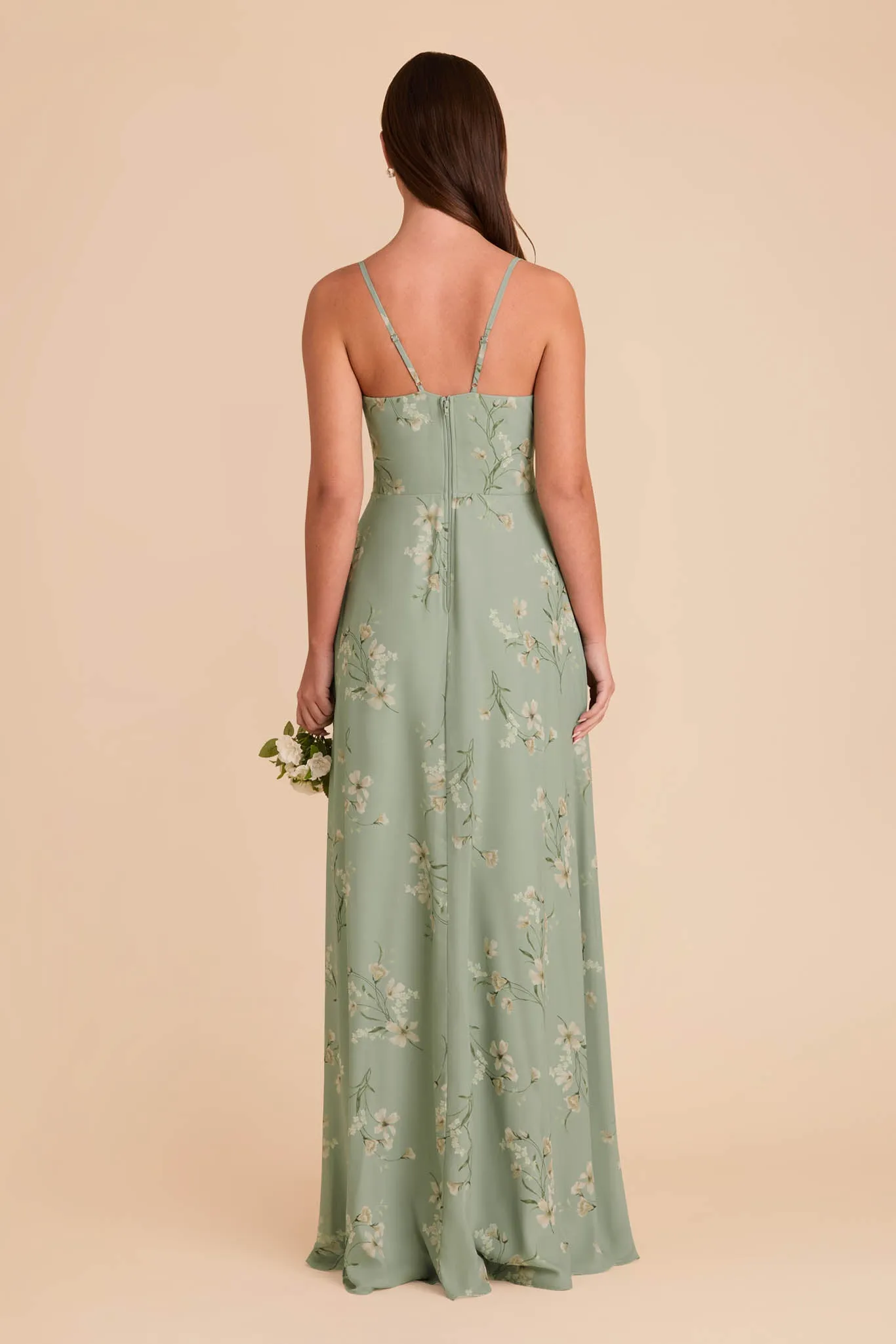 Theresa Chiffon Dress - Sage Le Fleur sold by Birdy Grey product image thumbnail 5