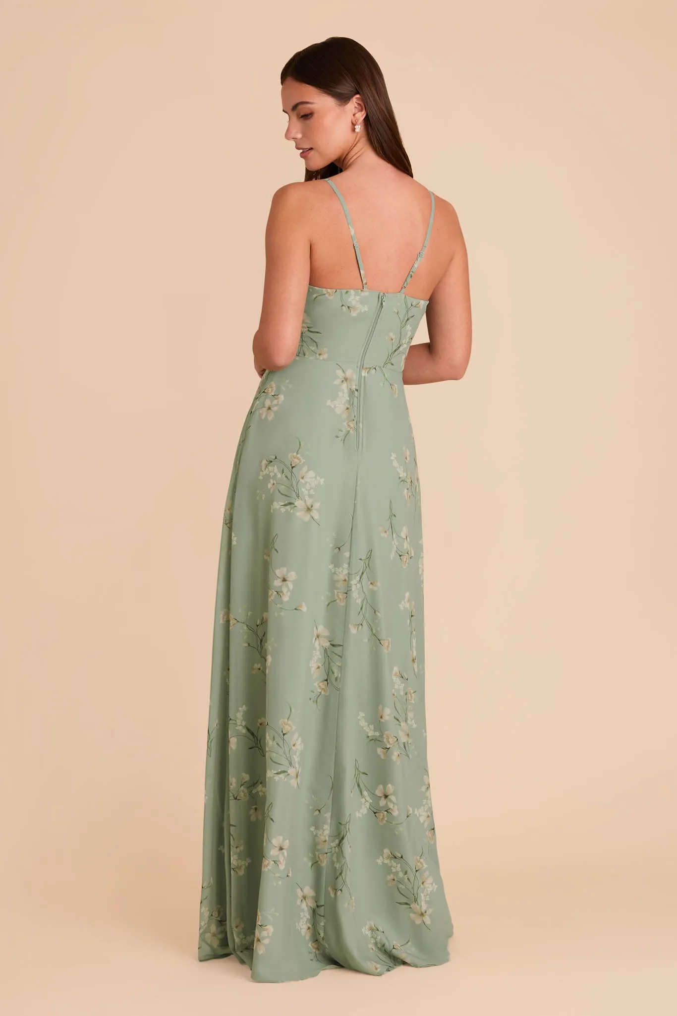Theresa Chiffon Dress - Sage Le Fleur sold by Birdy Grey product image thumbnail 4