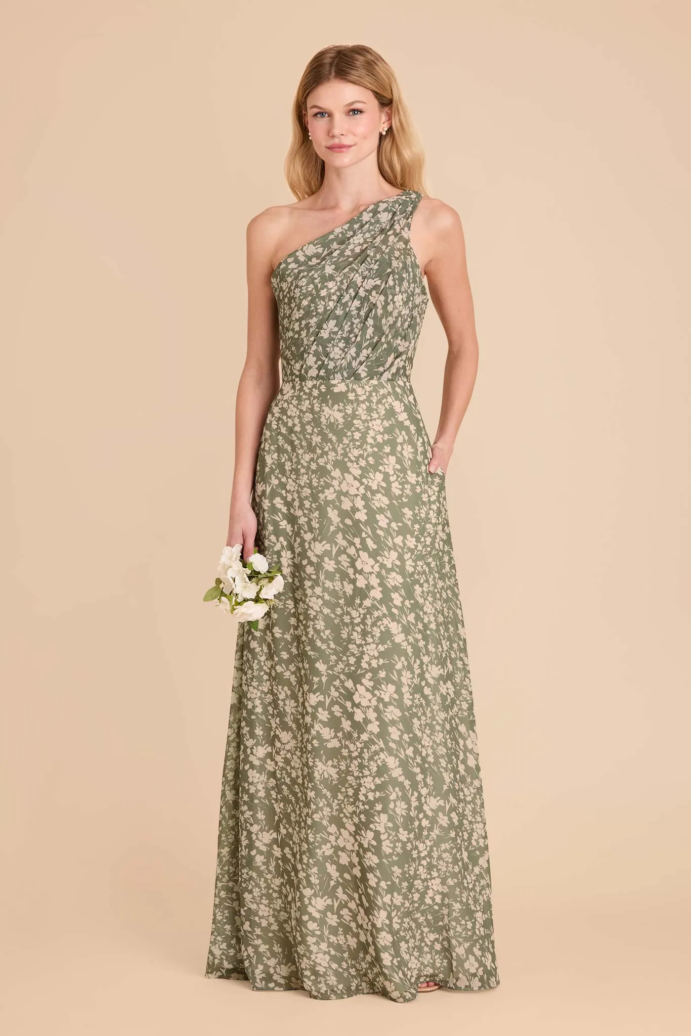 Kira Dress - Thyme Dreamy Floral sold by Birdy Grey product image thumbnail 2