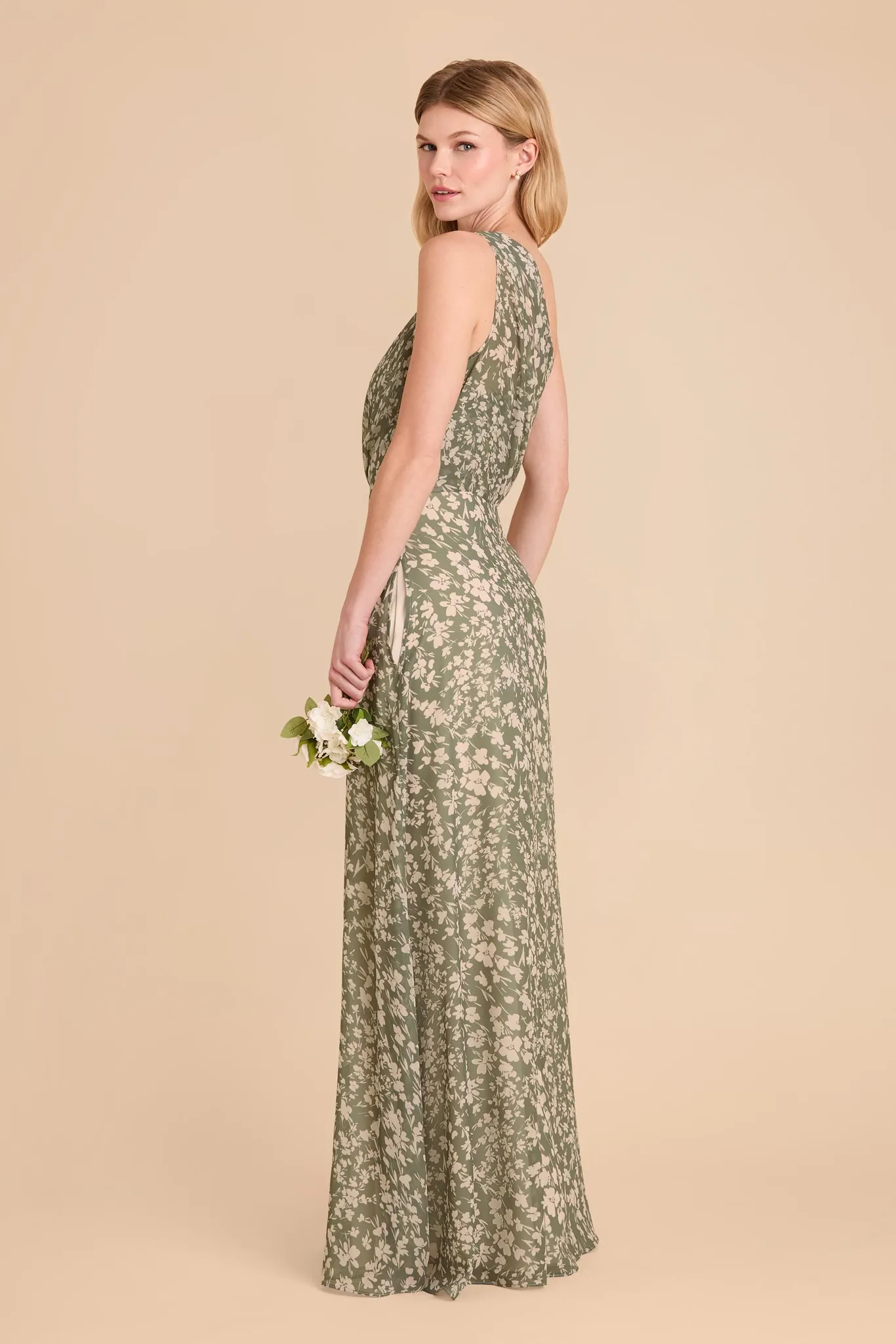 Kira Dress - Thyme Dreamy Floral sold by Birdy Grey product image thumbnail 3