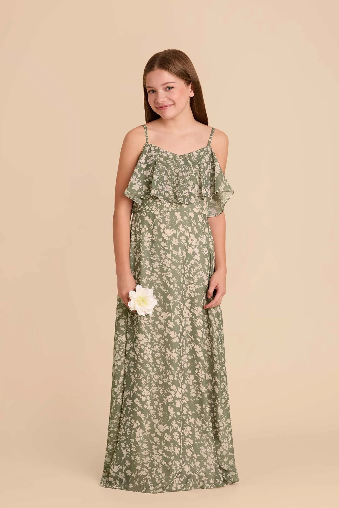 Janie Convertible Junior Dress - Thyme Dreamy Floral sold by Birdy Grey product image thumbnail 3