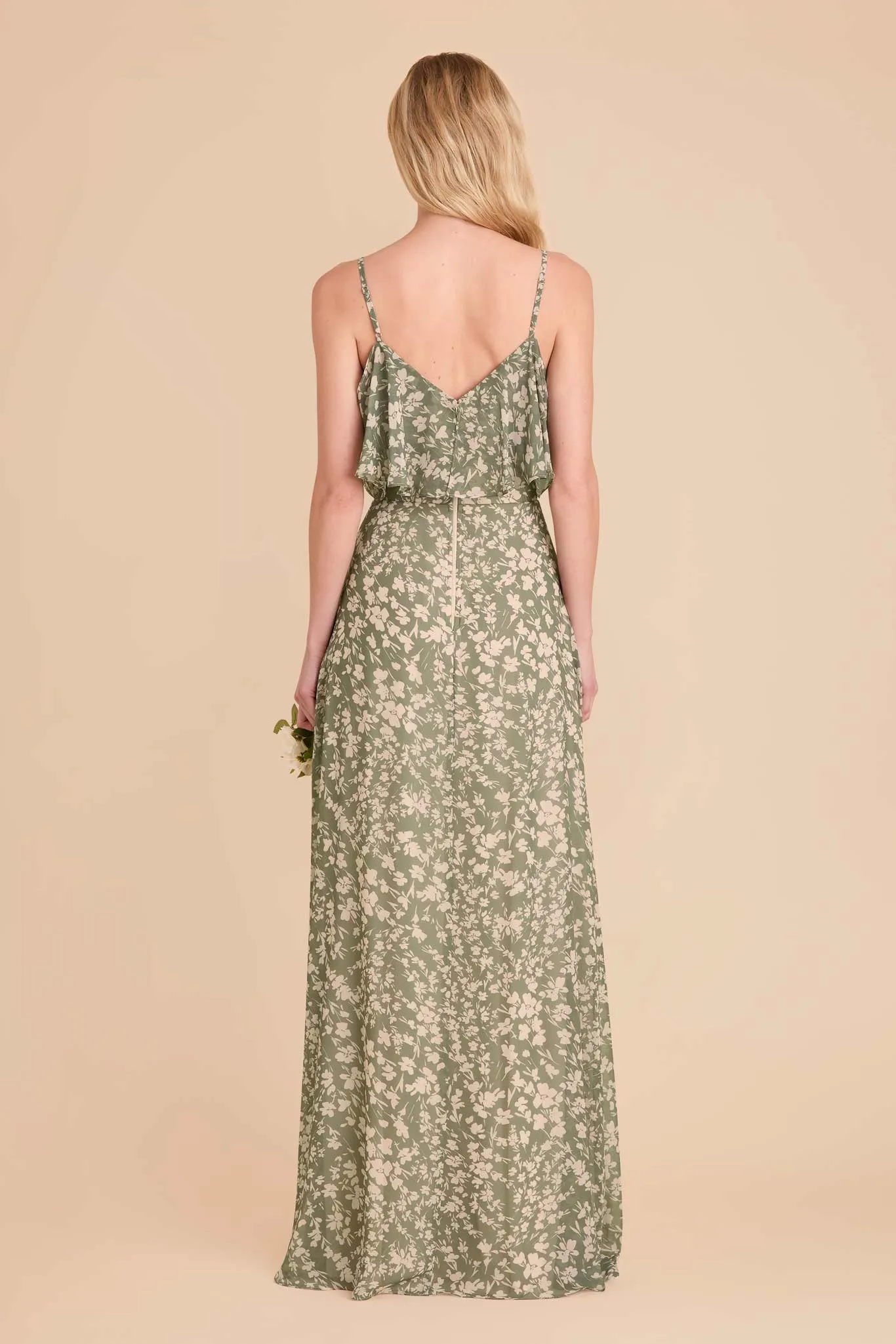 Jane Convertible Dress With Slit - Thyme Dreamy Floral sold by Birdy Grey product image thumbnail 4