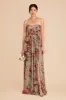 Grace Convertible Dress With Slit - Silver Sage Painted Botanics sold by Birdy Grey