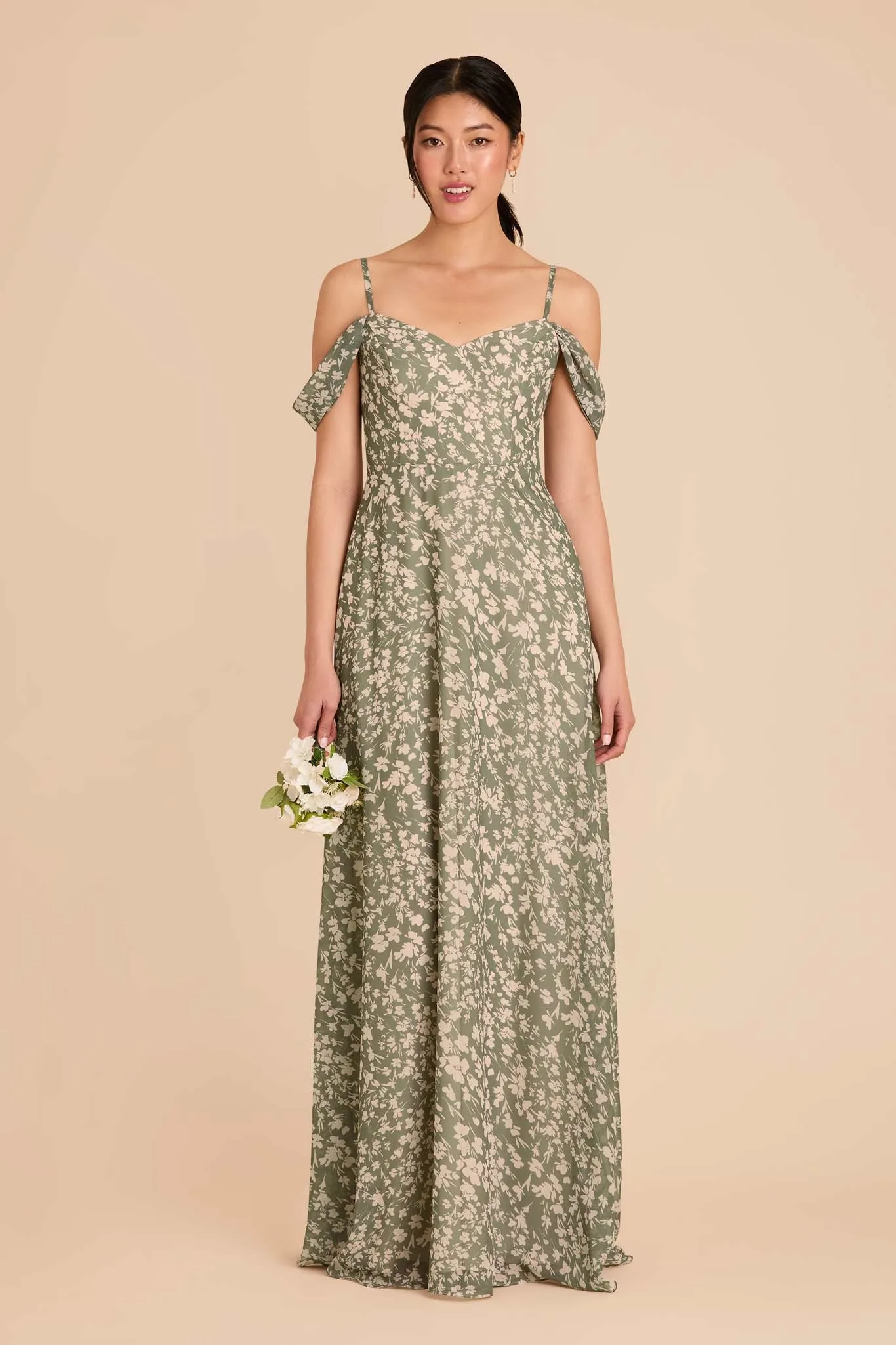 Devin Convertible Dress - Thyme Dreamy Floral sold by Birdy Grey