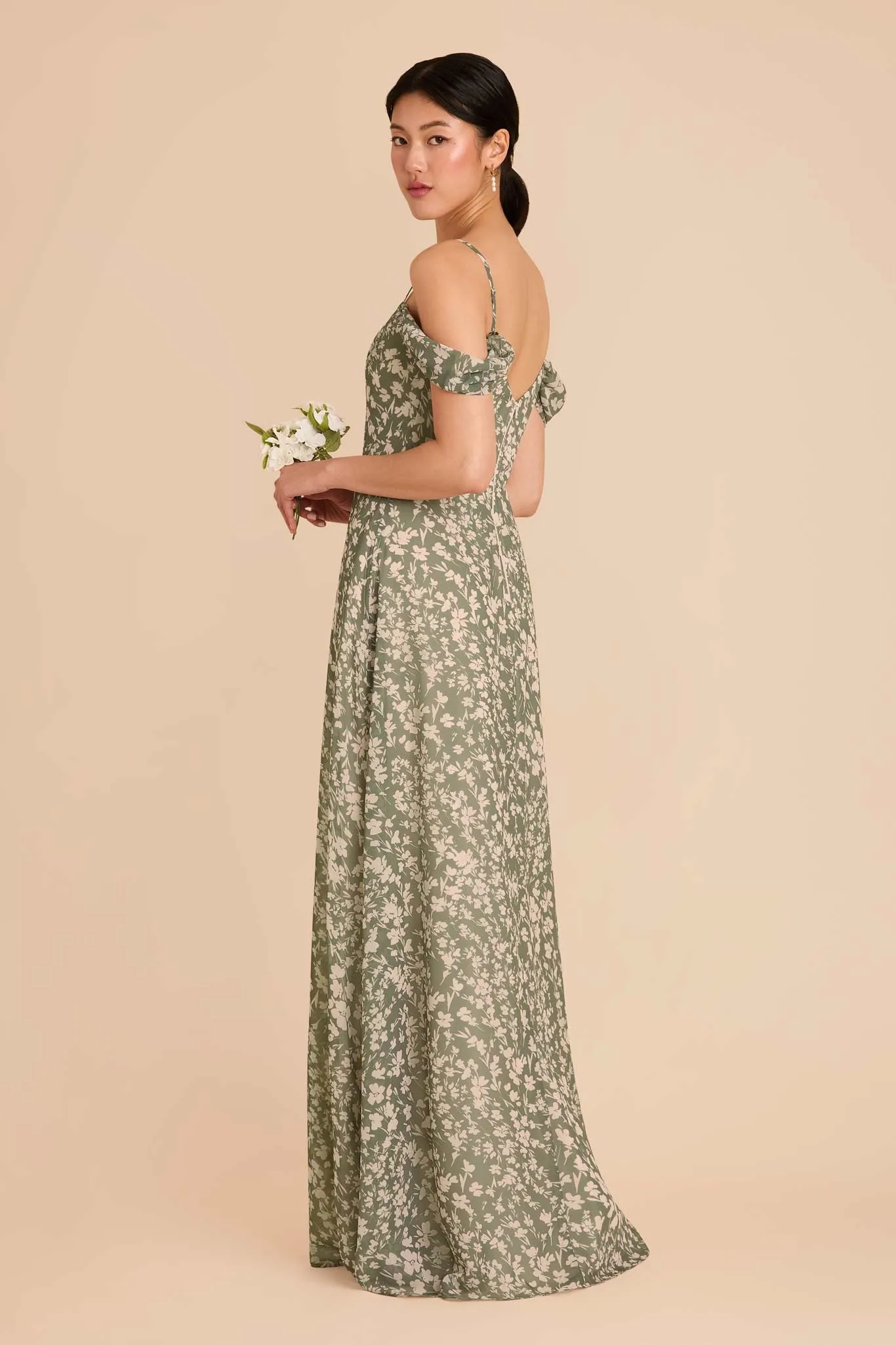 Devin Convertible Dress - Thyme Dreamy Floral sold by Birdy Grey product image thumbnail 4