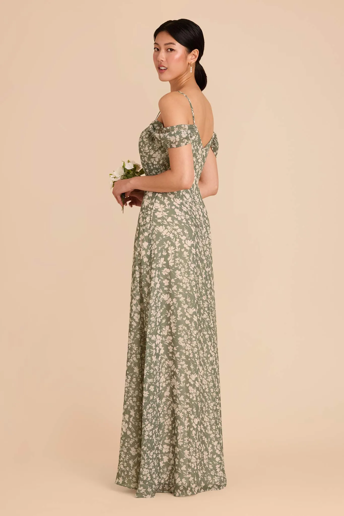Spence Convertible Dress - Thyme Dreamy Floral sold by Birdy Grey product image thumbnail 3