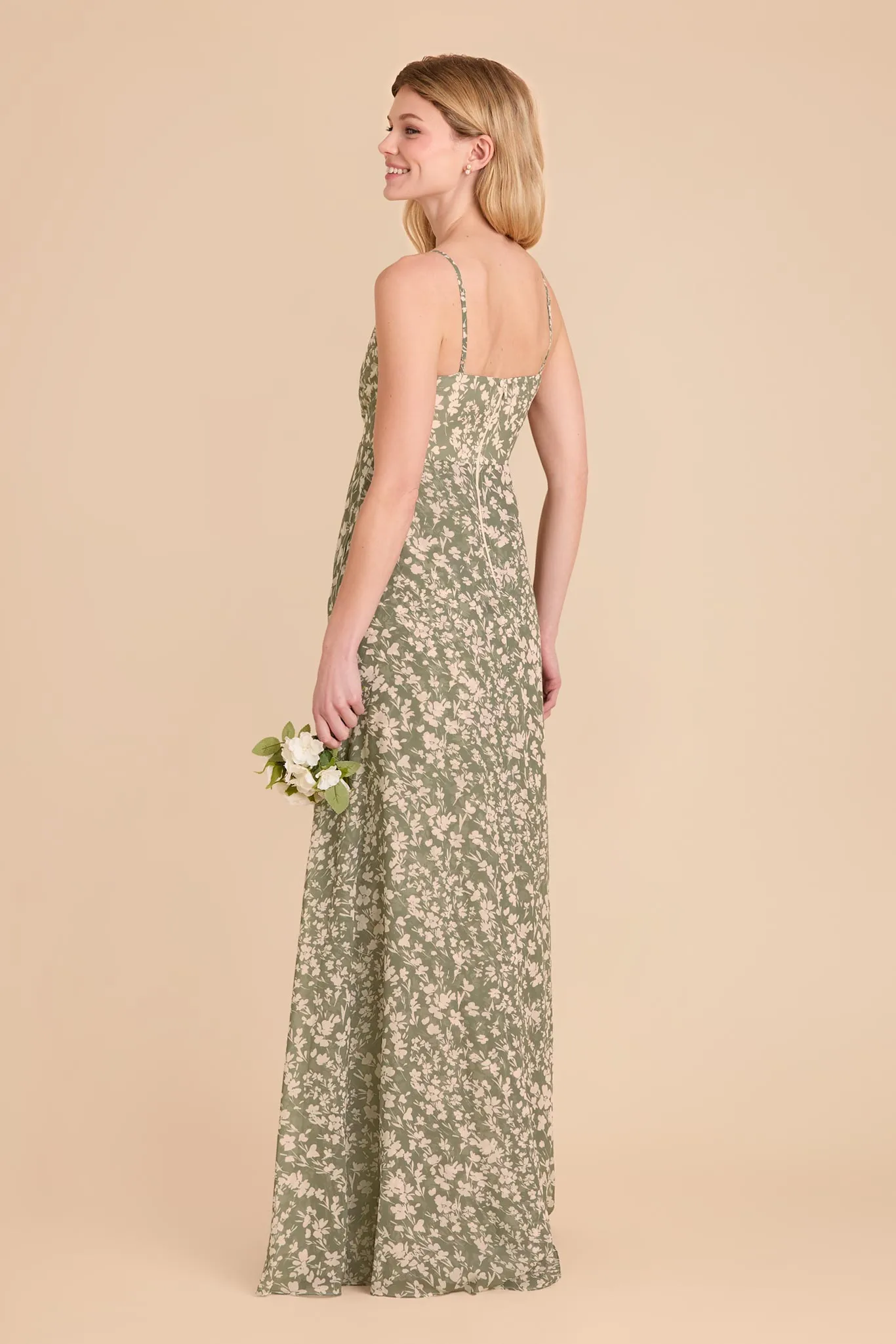 Kaia Dress - Thyme Dreamy Floral sold by Birdy Grey product image thumbnail 3