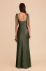 Alex Convertible Dress Matte Satin - Olive sold by Birdy Grey