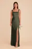 Alex Convertible Dress Matte Satin - Olive sold by Birdy Grey