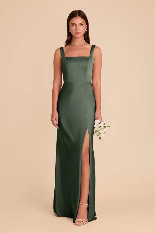Alex Convertible Dress Matte Satin - Eucalyptus sold by Birdy Grey