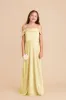 Mimi Junior Matte Satin Dress - Lemon Sorbet sold by Birdy Grey