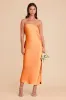 Isla Matte Satin Dress - Apricot sold by Birdy Grey