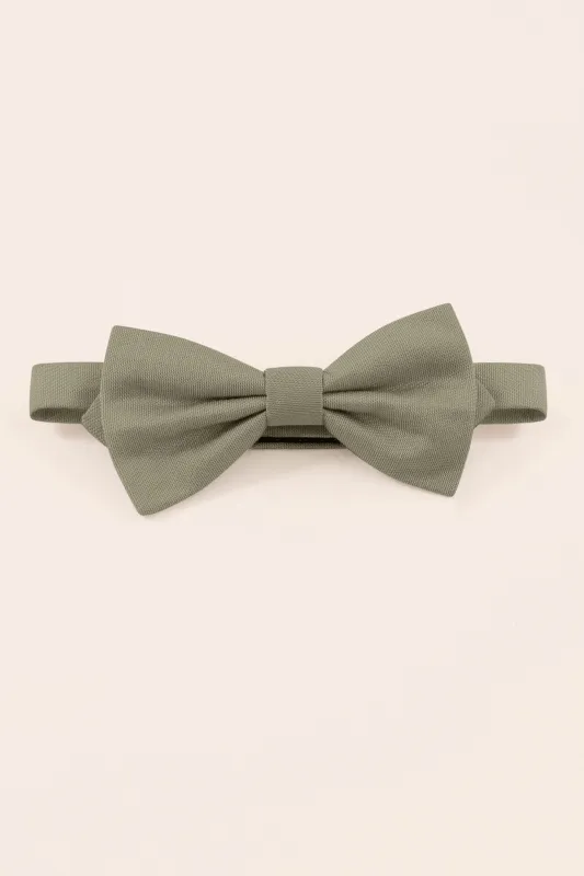 Harry Bow Tie - Moss Green sold by Birdy Grey