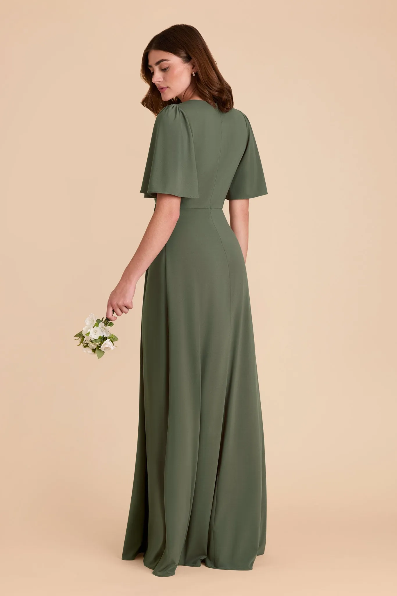 Fatima Luxe Knit Dress - Olive sold by Birdy Grey product image thumbnail 5