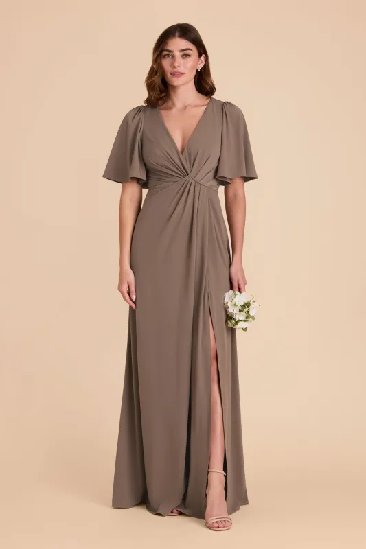 Fatima Luxe Knit Dress - Mocha sold by Birdy Grey