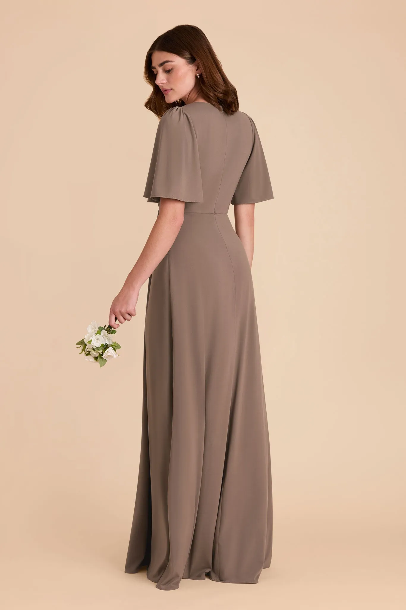 Fatima Luxe Knit Dress - Mocha sold by Birdy Grey product image thumbnail 5