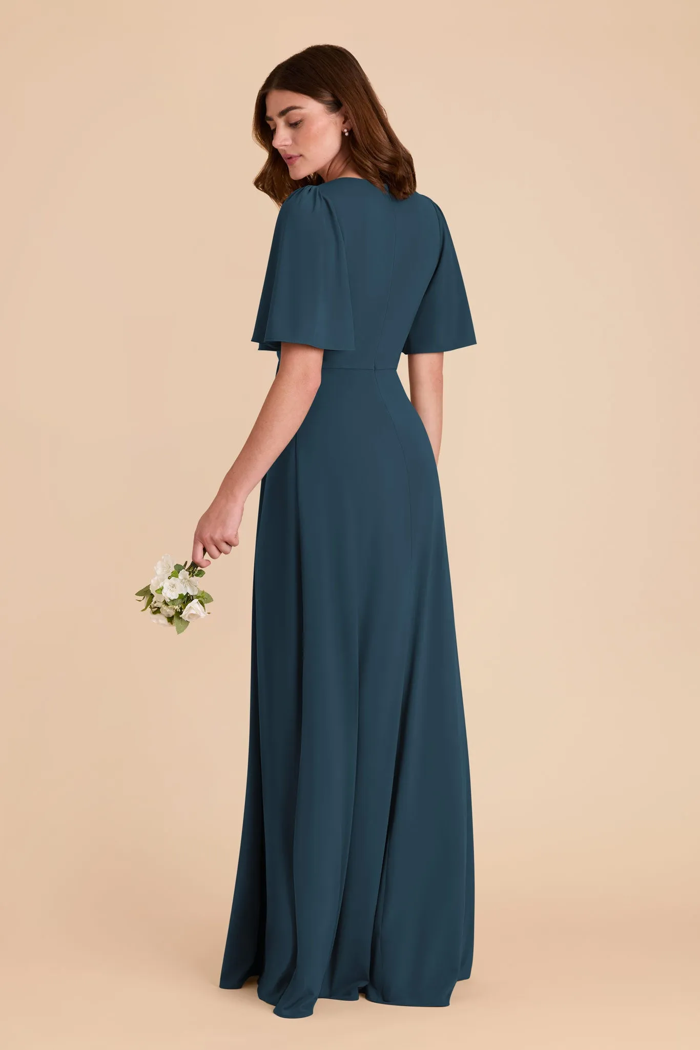 Fatima Luxe Knit Dress - Dark Teal sold by Birdy Grey product image thumbnail 5