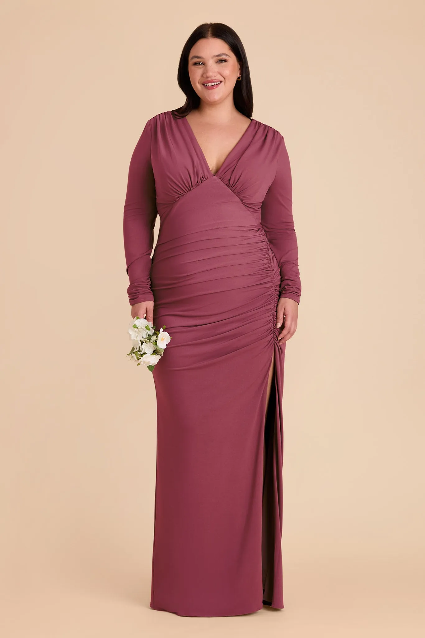 Emmy Luxe Knit Dress - Rosewood sold by Birdy Grey product image thumbnail 2