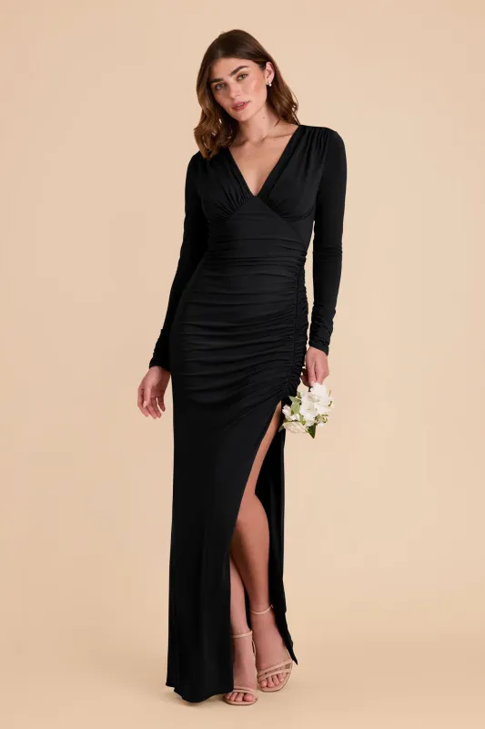 Emmy Luxe Knit Dress - Black sold by Birdy Grey
